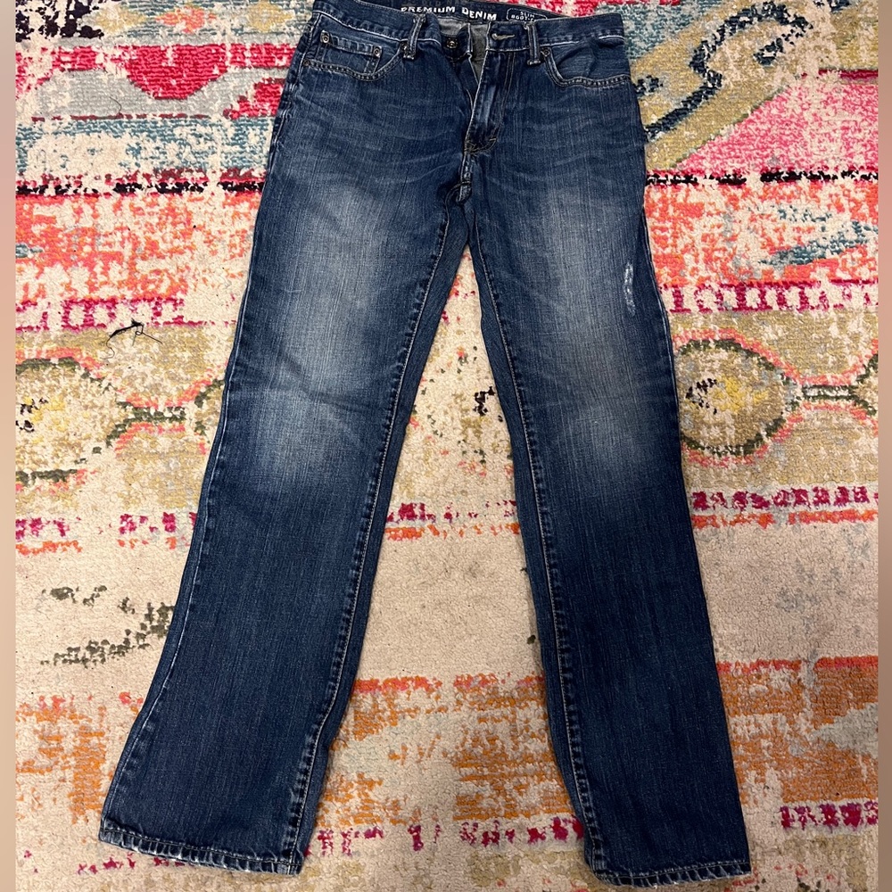 mens Old Navy Slim Boot Cut 30x34 jeans